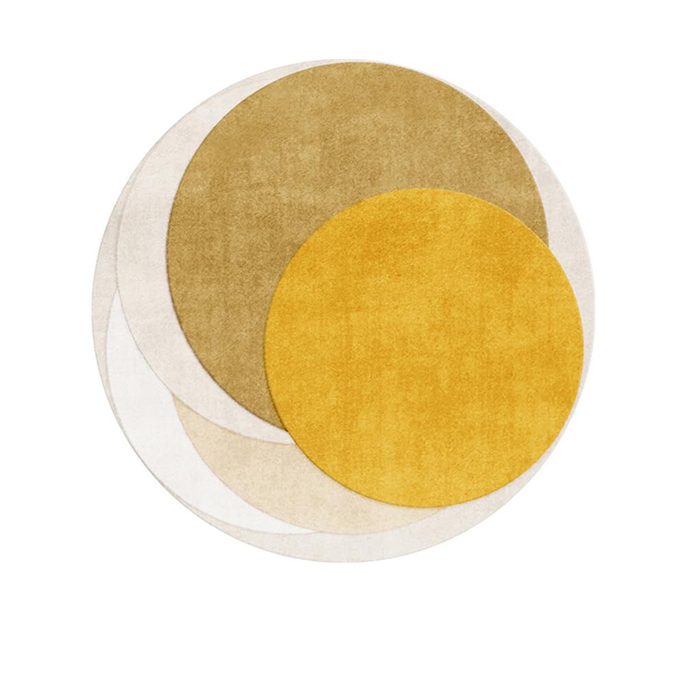 Tapis de cuisine rond 80 cm lavable pour une maison moderne