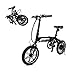 SWAGTRON Swagcycle EB5 Lightweight & Aluminum Folding Ebike with Pedals, Black, 58cm/Medium