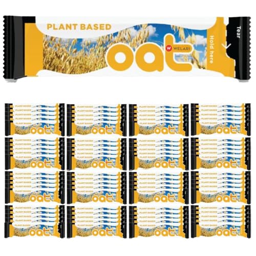 Welari Oat Milk Plant Based Sachet 10ml x 100 Long Life Non Dairy Vegan Wheat Drink Office Hospitality Catering Single Use Stick with Welari Thank You Card | (100pack)