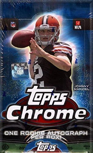2014 Topps Chrome Football box (HOBBY 24 pk)
