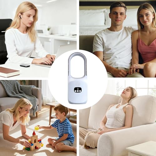 Ventilateur de table pour salon et maison rafraîchissement discret - 5