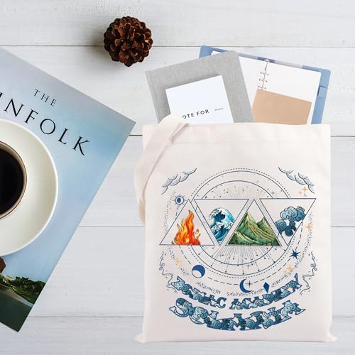 Bolso tote Z A-demy para libros, regalo para gemelos, merchandising oficial para fans miniatura 3