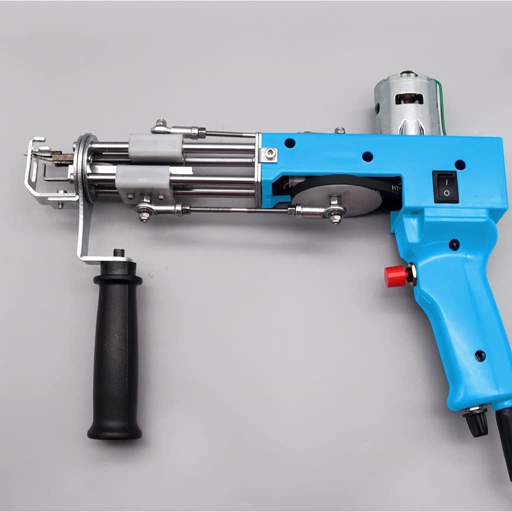 2in1 Silent Electric Hand Tufting Gun High Speed 10000R