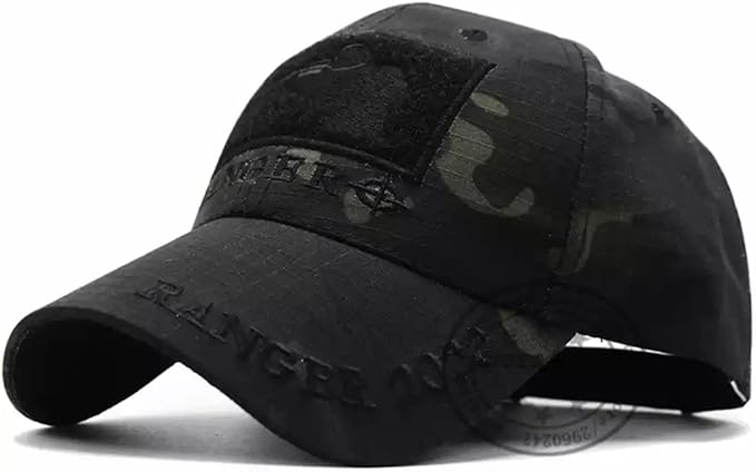Amazon Co Jp 米軍 アメリカ軍 特殊部隊 マルチカムブラック迷彩 ミリタリー キャップ 帽子 ホビー