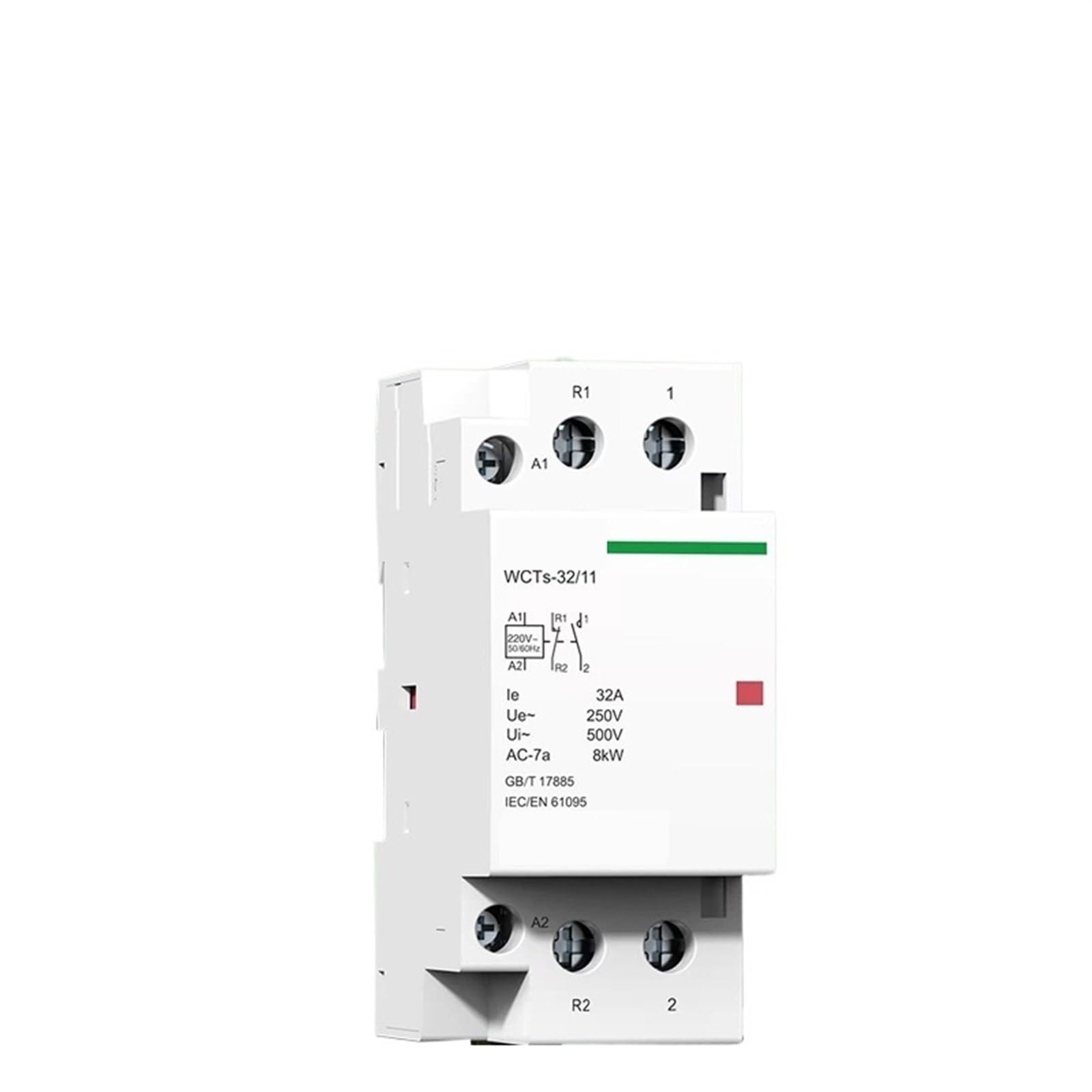 WPOIYHGBY 1PC Household Contactor WCTs16 AC230V AC Module Control Switch Small Electromagnetic(WCTs 40A 4NC)