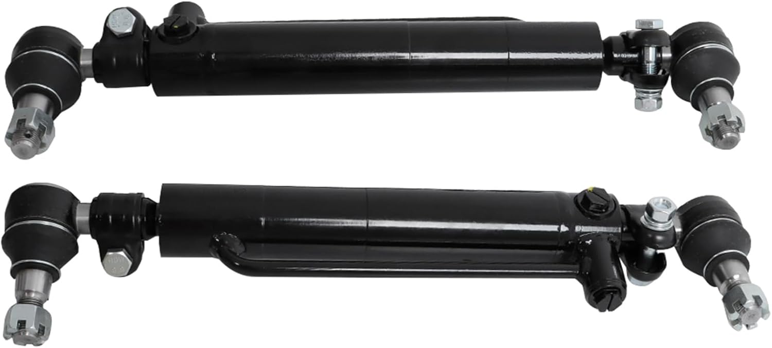 waltyotur 2 Pcs Power Steering Cylinder D128454 234466A1 Replacement for Case 580B 580C 580D 580E 580SE 580E