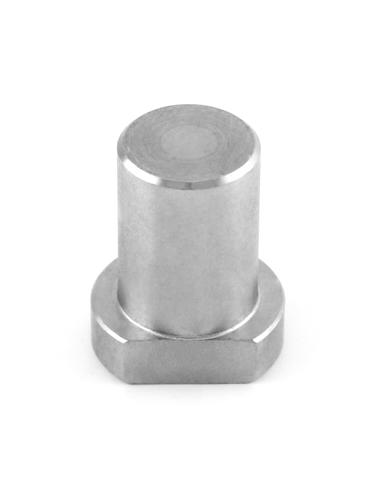 QWORK® 4-częściowe ograniczniki ławki ze stali nierdzewnej Bench Dogs do mocowania i obróbki przedmiotów, do wszystkich stołów warsztatowych z otworami 20 mm
