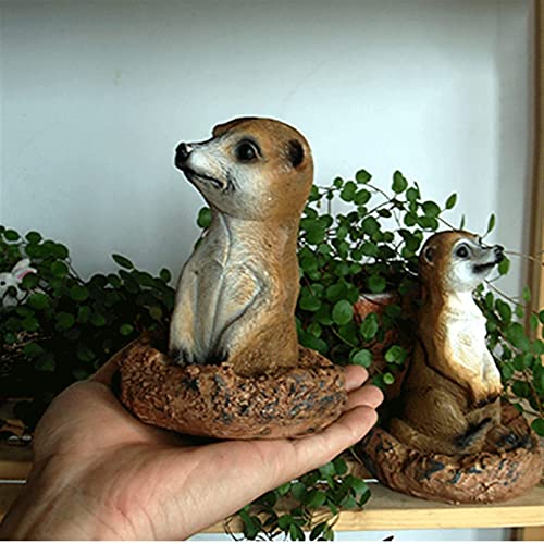Simulation mangouste résine pour animer un jardin trop vide - 4