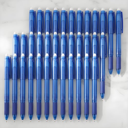 VILMA Bolígrafos de Gel Borrables Azul 36 Unidades miniatura 1