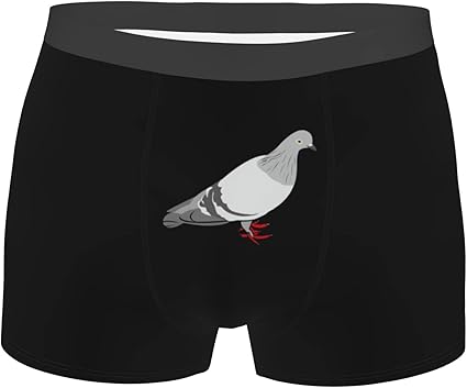 灰色のハト Amazon | [DIEMEI] カワラバト 鳩 ハト ボクサーパンツ メンズ