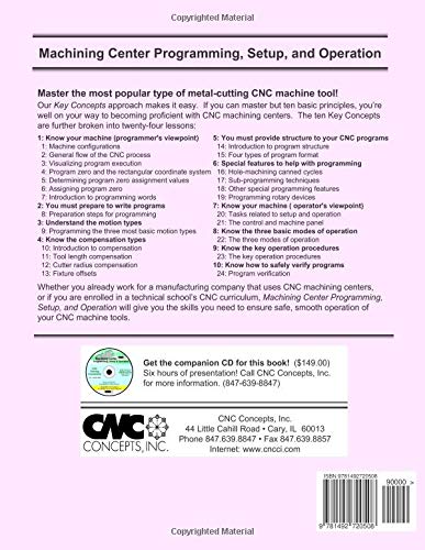 Machining Center Programming, Setup, and Operation: A Guide To Mastering The Use Of CNC Machining Centers