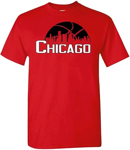 Ropa para fanáticos de baloncesto Cityscape Skyline para hombre