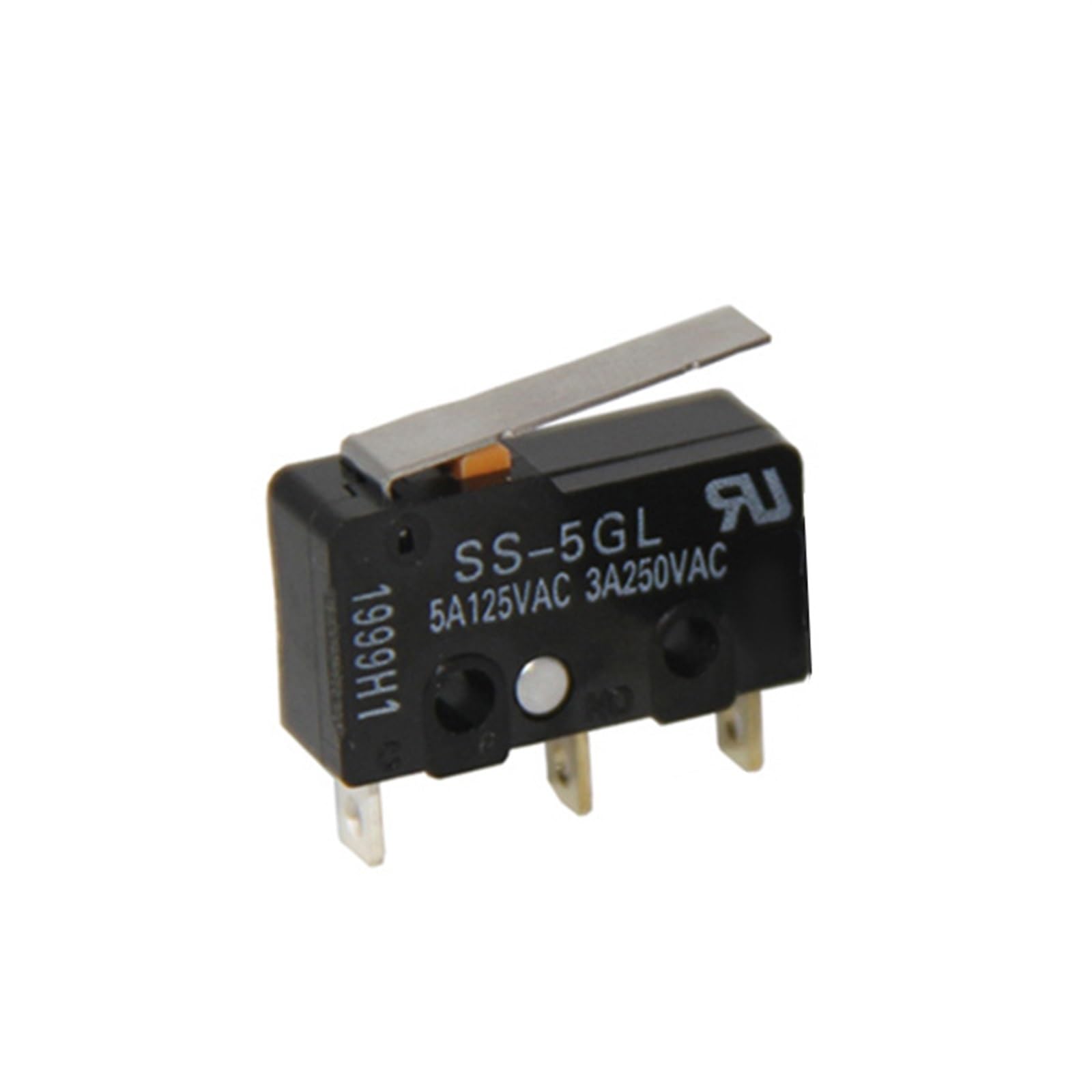 Micro-interrupteur SS-5GL2 subminiature avec levier à charnière pour circuit imprimé, lot de 2 pcs
