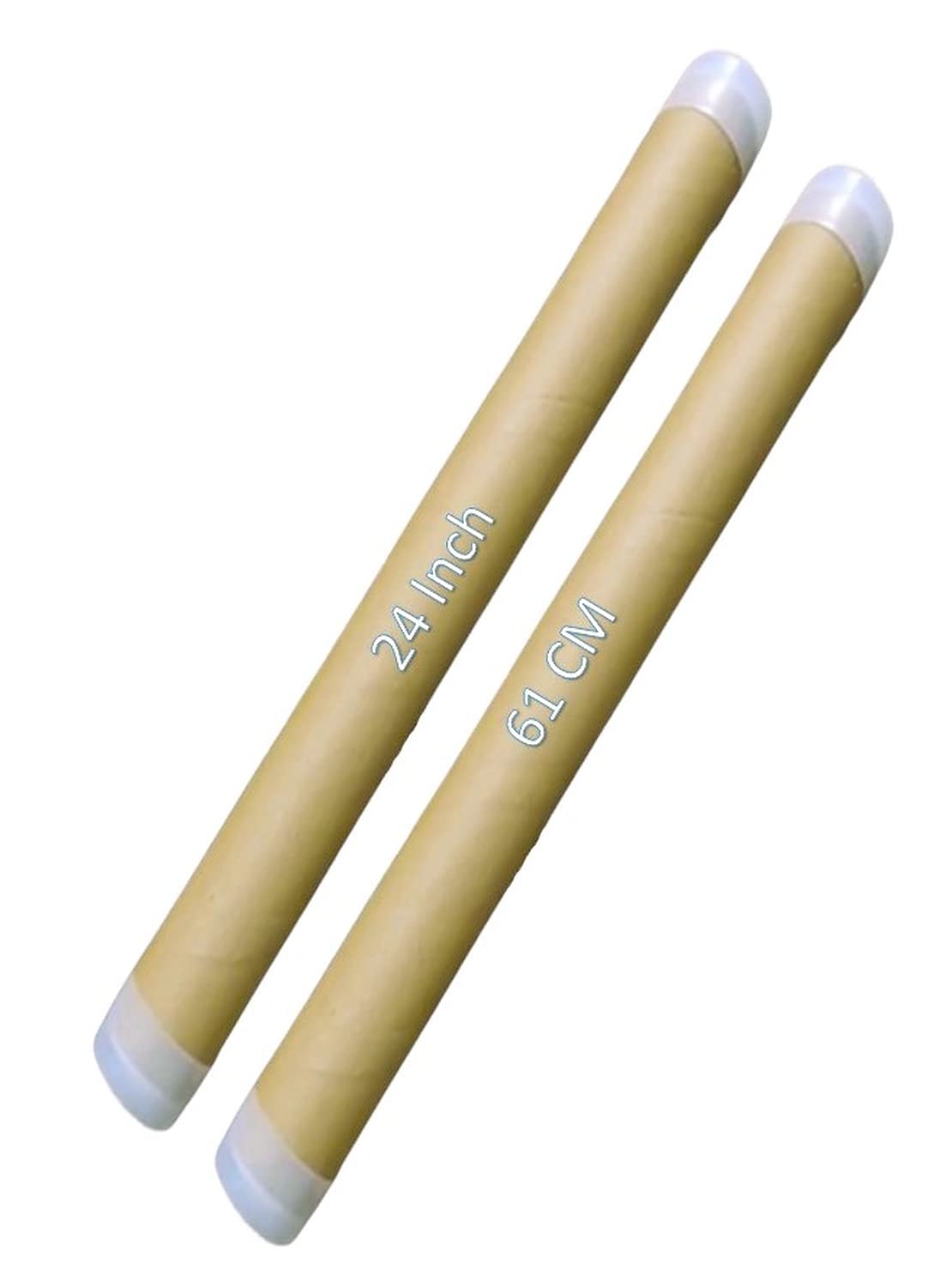 24 inch / 61 CM Mailing Tubes with Cap by AirKart - Suitable for Packing & Shipping 60 CM documents, maps, Drawings, Paintings & Art Work 2 Inch Diameter (Length: 24 Inches / 61 CM, Pack of 2)-picture-30