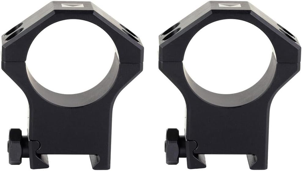 Steiner T-Series Scope Rings, 34mm Diameter, High 1.25", Black