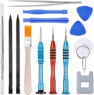 Vastar 16Pcs Cell Phone Repair Tool Kit for iPhone Precision Screwdriver Set