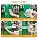 Self-Adhesive Basketball Pole Pads Waterproof Basketball Hoop Padding for Square/Round Pole Sponge Pole Padding Wrap Around for Basement Garage Playground