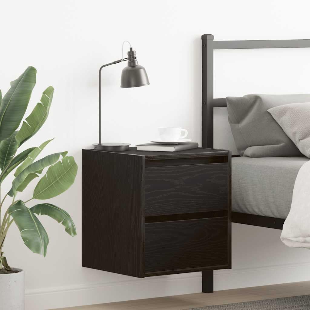 Wandmontierter Nachttisch aus Holzwerkstoff mit Stauraum, robuste Platte für Schlafzimmer, feuchtigkeitsbeständig und pflegeleicht
