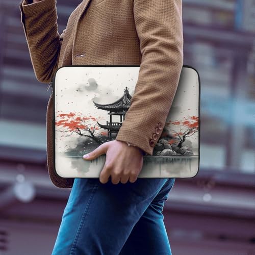 Funda protectora para portátil de 17 pulgadas impermeable unisex 6