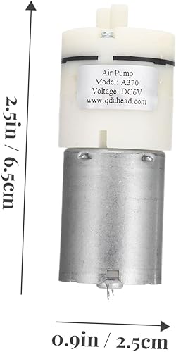 Miniatura 3 de ERINGOGO Bomba de vacío micro Bomba de aire portátil Bomba de leche Bomba de aire pequeña eléctrica Bomba de aire A120 Bomba de diafragma Acuario