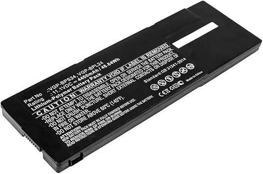 Replacement Battery for Sony VGP-BPS24,VGP-BPL24,4400mAh/11.1V