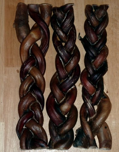 HDP Braided 12" Bully Sticks Monstrous Size:Pack_of_30