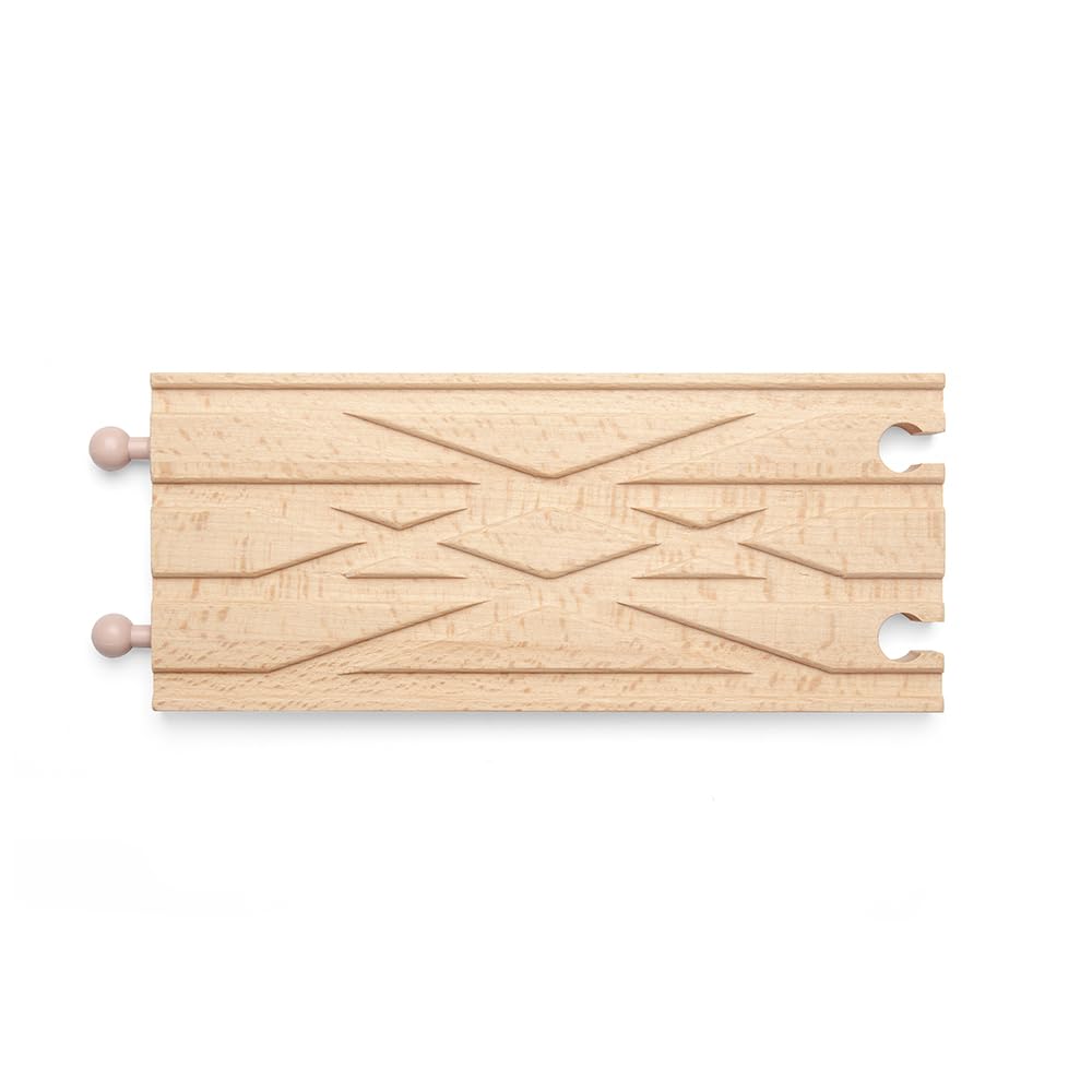 Bigjigs Rail Diamond Crossover - Other Major Wooden Rail Brands are Compatible