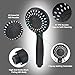 Luxsego High Pressure Shower Heads with Scalp Massager Shampoo Brush for Skin & Hair Care, Filtered Shower Head with Handheld Sprayer Soften Hard Water, 3 Settings 4 in 1 Detachable Showerhead Set