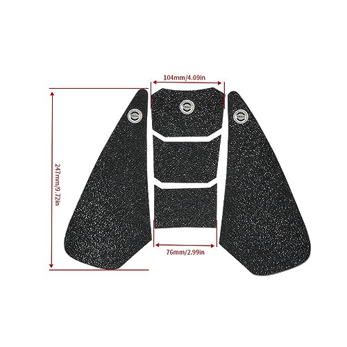 Pad réservoir carburant caoutchouc pour vos sorties piste en YZF R6