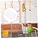 BESPORTBLE 100pcs Bird Cage Liners Disposable Absorbent Pads for Parrots Birds Soft Durable Odorless Easy to Keep Birdcage Clean and Healthy