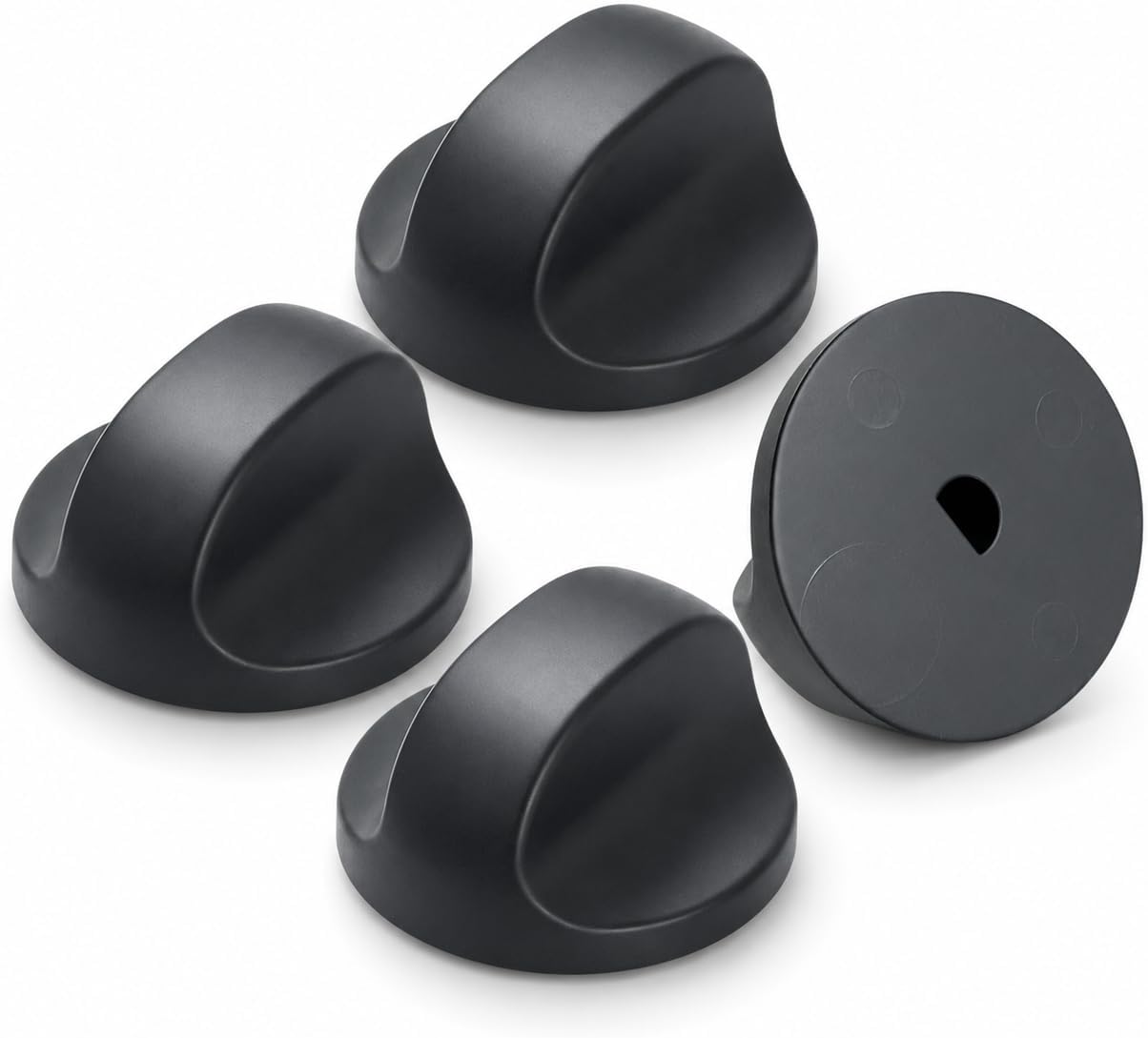 4 Pack Replacement Knob for Luxe Bidet Neo 120 & 185 Control Dial Knob, Bidet Toilet Seat Attachment Compatible with Luxe Bidet Neo Series