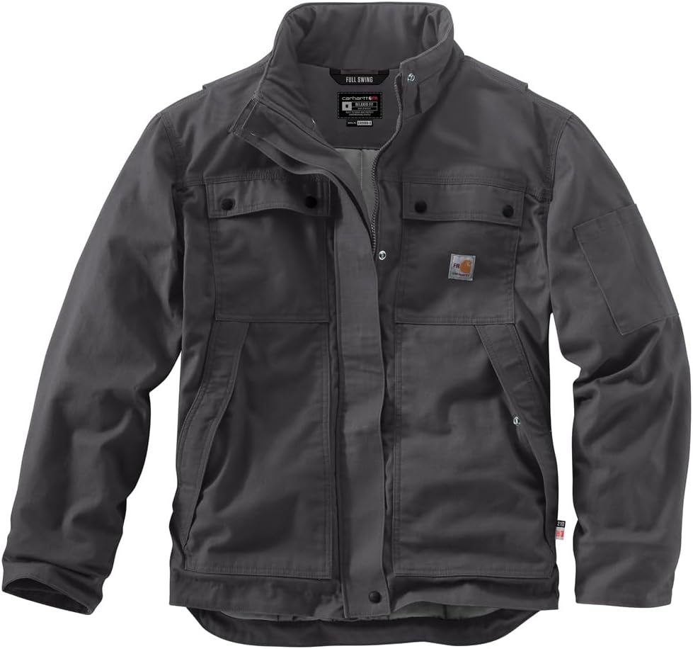 Carhartt Men's Flame Resistant Full Swing® Relaxed Fit Quick Duck Insulated Coat