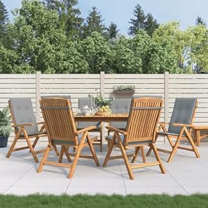 Generisch Generisch Gartenstühle mit Kissen 6 STK. Massivholz Teak,Möbel,Gartenmöbel,Gartensitzmöbel,Gartenstühle,77.8KG,3196494 Generisch Generisch Gartenstühle mit Kissen 6 STK. Massivholz Teak,Möbel,Gartenmöbel,Gartensitzmöbel,Gartenstühle,77.8KG,3196494