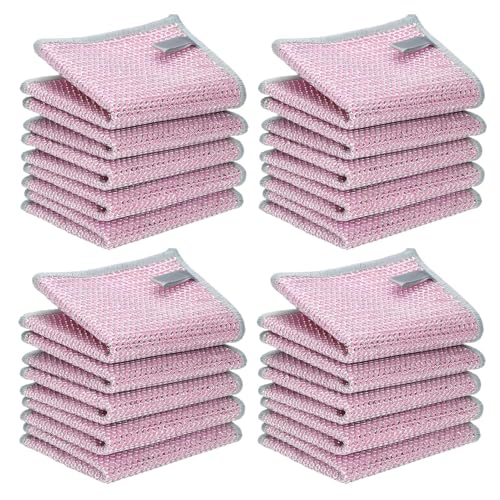 Straccio per lavare i piatti, potente panno di pulizia in filo di acciaio, stracci multifunzione per piatti, panno per la pulizia di pentole e forni