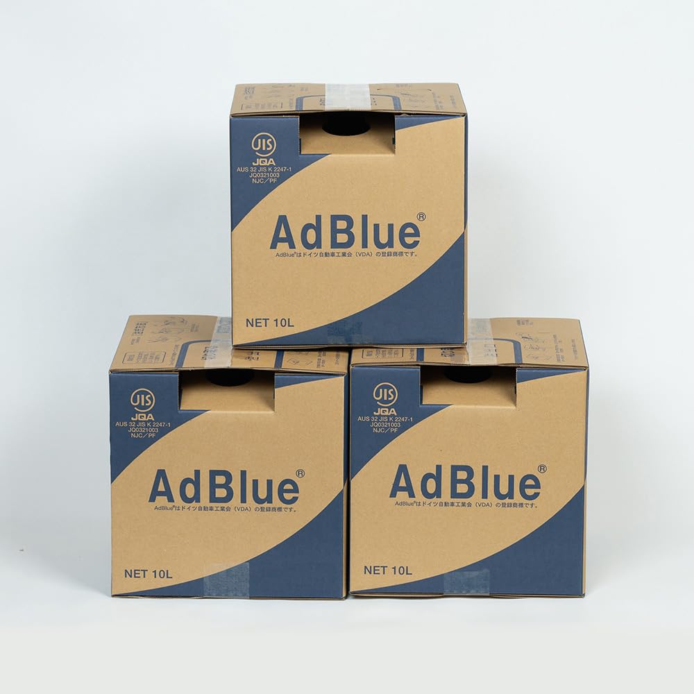 Amazon | AdBlueアドブルー尿素水10L×3個セット JIS規格商品 | 燃料