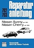 nissan sunny n14  Nissan Sunny ab 1981 // Nissan Cherry ab 1983: Reprint der 12. Auflage 1983 (Reparaturanleitungen)