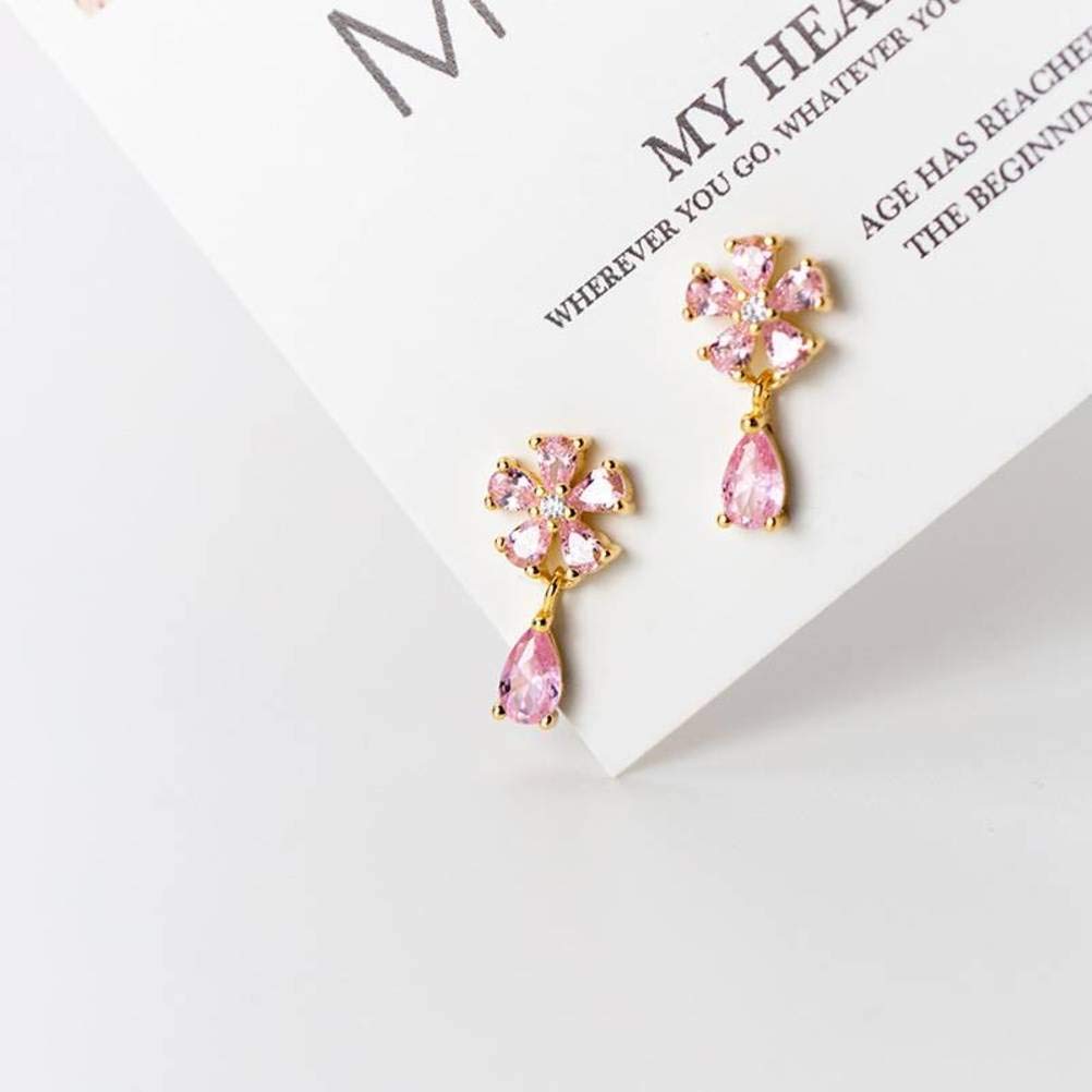 WZGWDC do eleganckich damskich kolczyków z diamentami S925