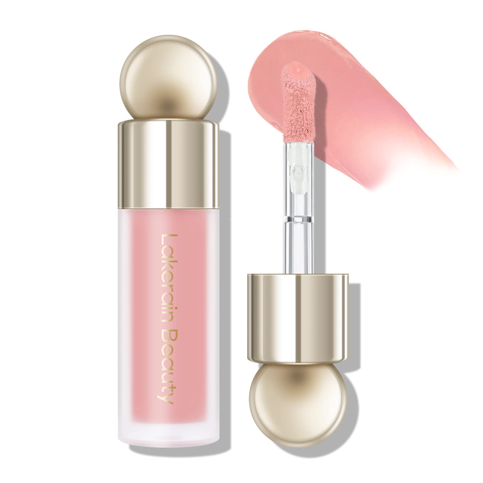 KYDA Liquid Blush, Matte Tinted for Cheeks, Lasting Dewy Finish, High Pigment Soft Creamy Blush, Blendable Lightweight Cover-Nude Pink