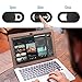 Webcam Cover Slide,[6 Pack] Ultra-Thin Laptop Web Camera Cover Compatible with MacBook,Laptop,PC,Computer,iMac,iPad, iPhone 6/7/8 Plus. 0.022in Thick Web Blocker Protect Your Privacy and Security