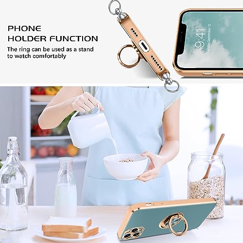 DOMAVER Cover per iPhone 11 Pro Max con anello