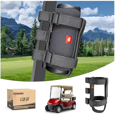 10L0L Golf Cart Portable Speaker Mount Cover