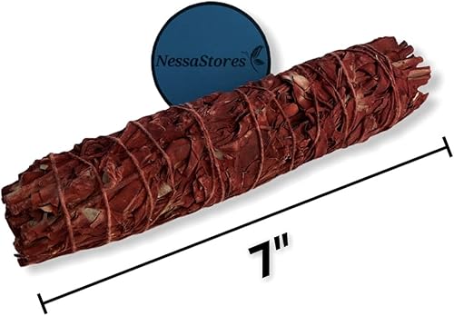 Miniatura 3 de NESSASTORES - Paquete de incienso blanco de salvia + sangre de dragón de 7 pulgadas #JC-207 (3 piezas)