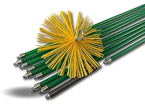 Kibros 5KIT20NLO Schornsteinreinigungsset 12m