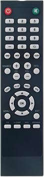 SC501TS Replacement Remote Control Compatible with SEIKI TV SC32HT04 SC261FS SC151FS SE461TS