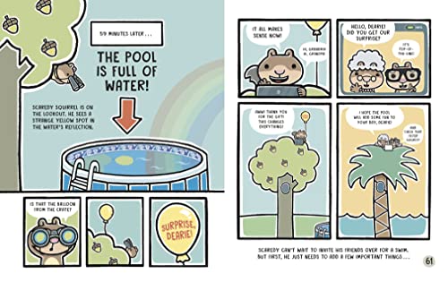 Scaredy Squirrel Gets a Surprise: (A Graphic Novel): 2