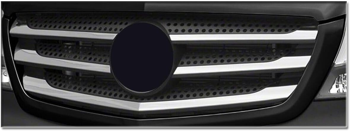 Fits For Mercedes Sprinter 5pc Front Bumper Trim Chrome Grill Model 2014 To 2017