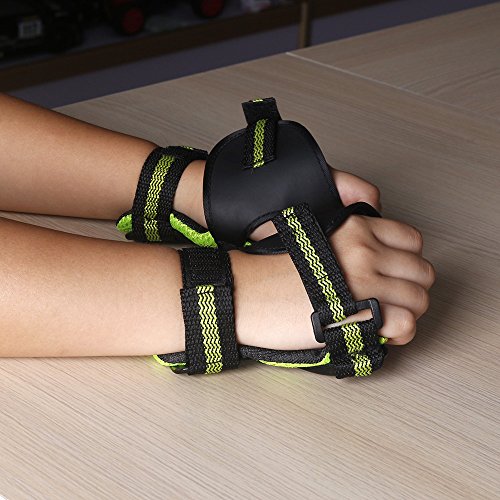Braçadeira, Andoer Conjunto de almofadas protetoras de proteção de segurança para pulsos 6 peças par