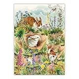 Michel Design Works Kitchen Towel, Bunny Hollow