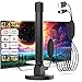 TV Aerial Indoor with Magnetic Base, Signal Booster Compatible with All TVs, Supports 8K/4K/1080P, Strong Reception, Digital TV Antenna Indoor Aerial for Smart TV – 5M Cable