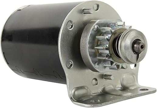 DISCOUNT STARTER & ALTERNATOR 5777N Starter Compatible With/Replacement For Briggs Statton Cub Cadet John Deere Sabo Scotts Lawn Mowers Tractors Steel Gear 693551 LG693551 BS693551